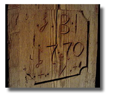 Schottenhof - Jahreszahl im Stadl